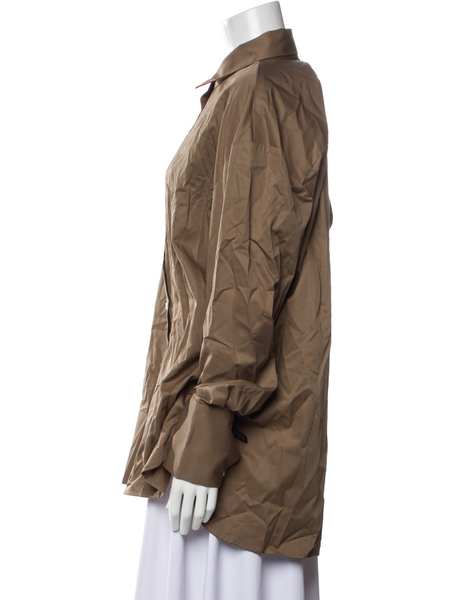 BEARE PARK Long Sleeve Button-Up Top