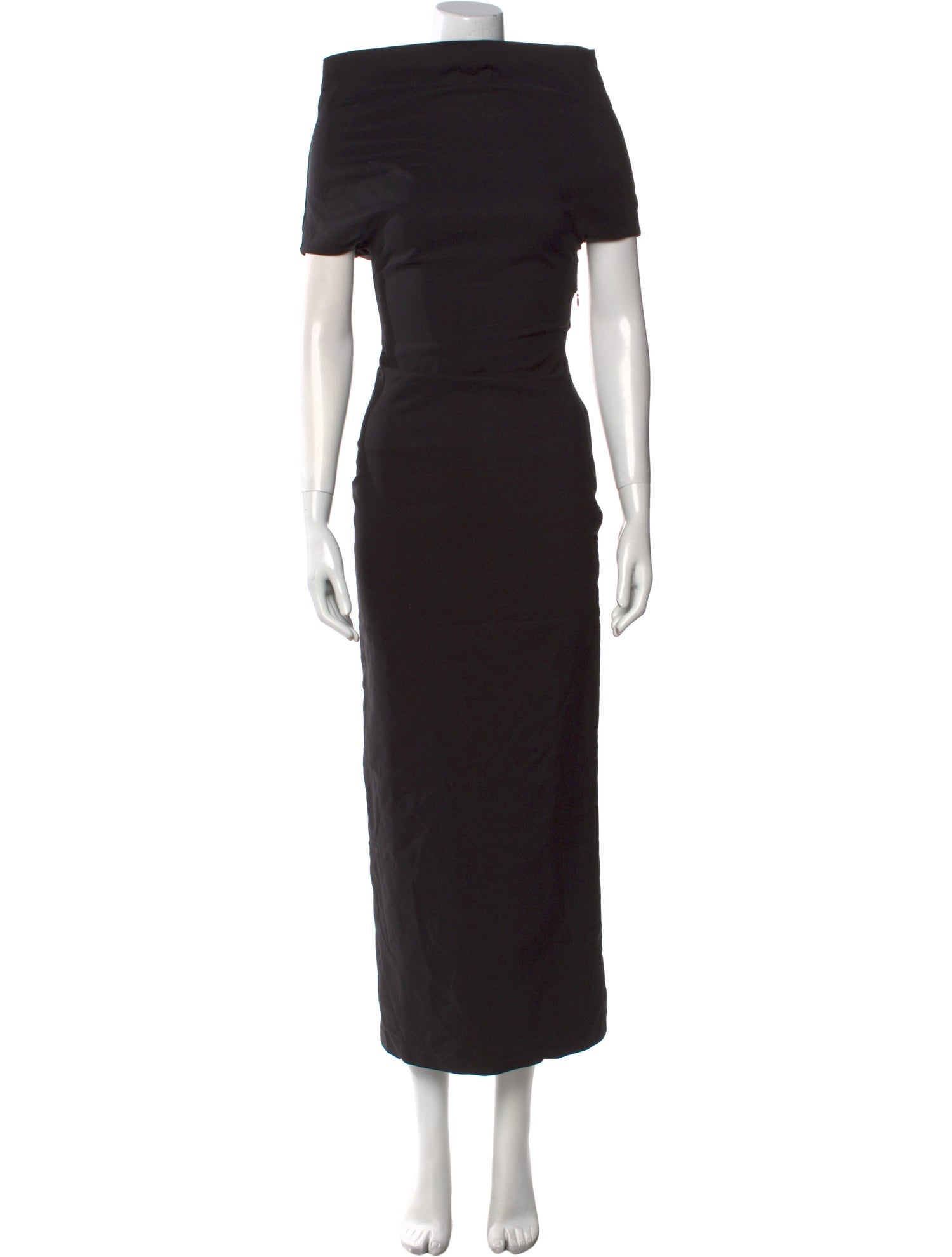 BEARE PARK Turtleneck Long Dress