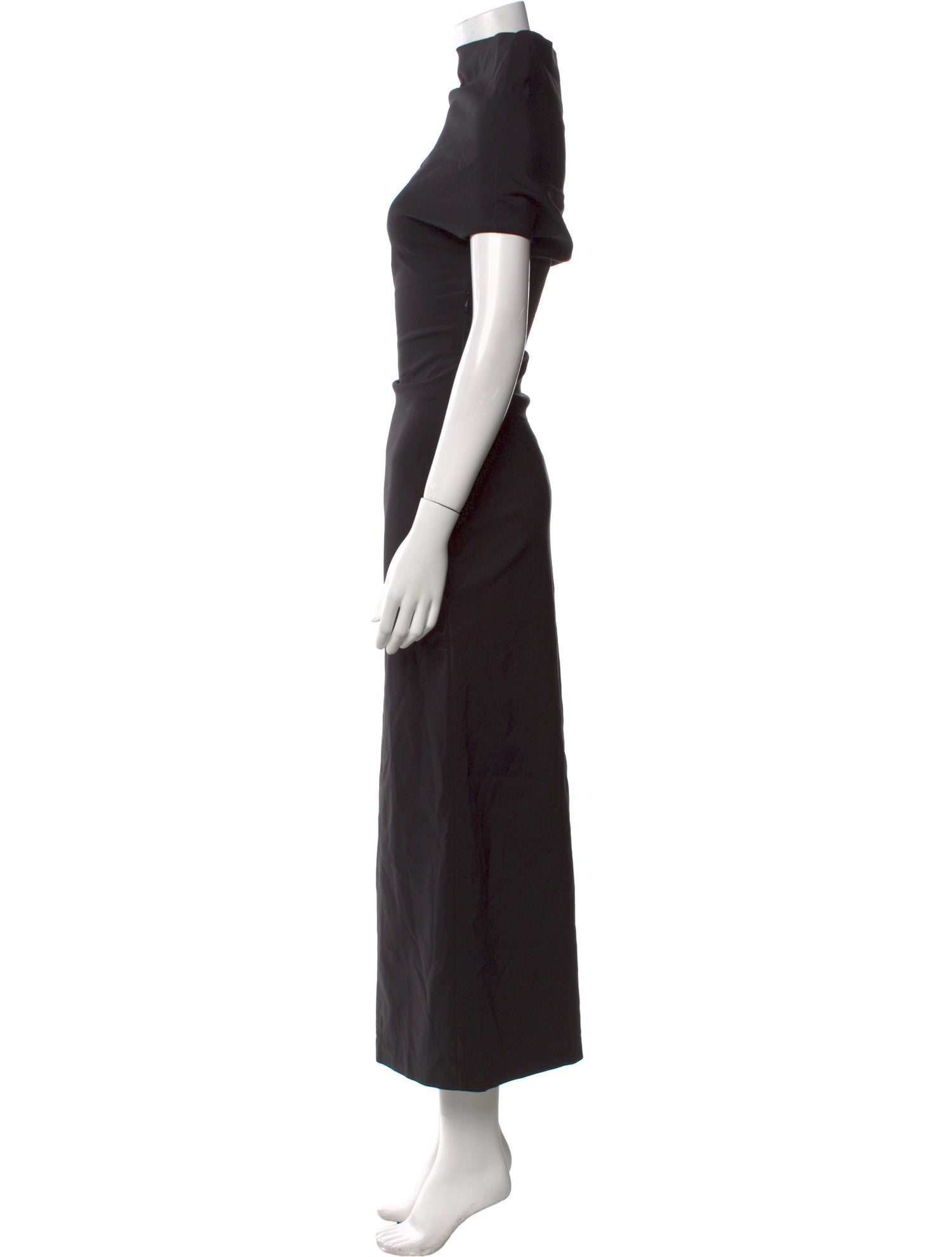 BEARE PARK Turtleneck Long Dress