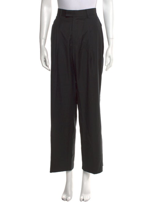 BEARE PARK Wool Wide Leg Pants