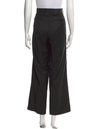 BEARE PARK Wool Wide Leg Pants
