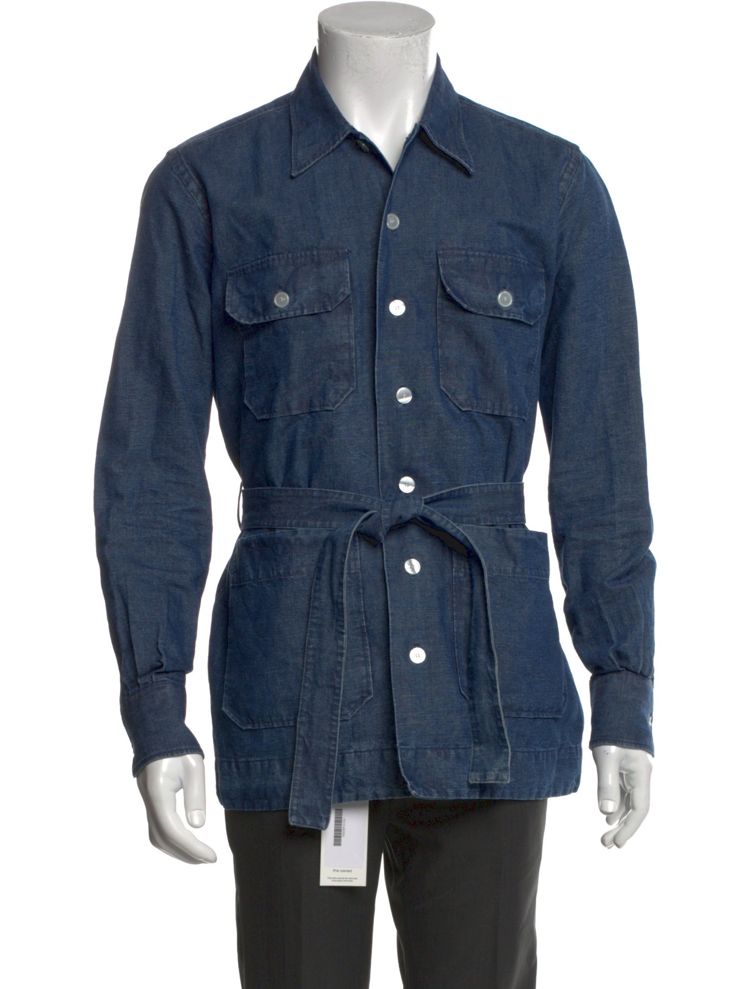 Beams Long Sleeve Denim Shirt