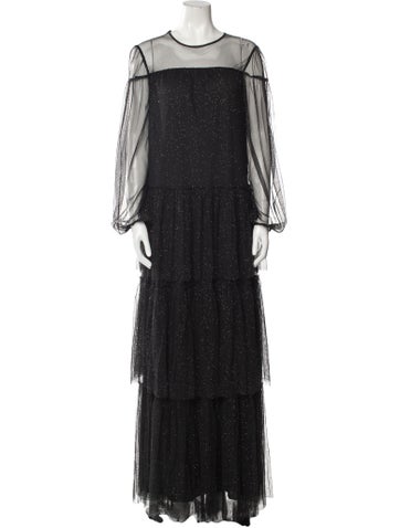 Be Blumarine Dresses Crew Neck Long Dress S