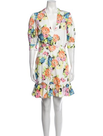 Be Blumarine Dresses Floral Print Mini Dress M