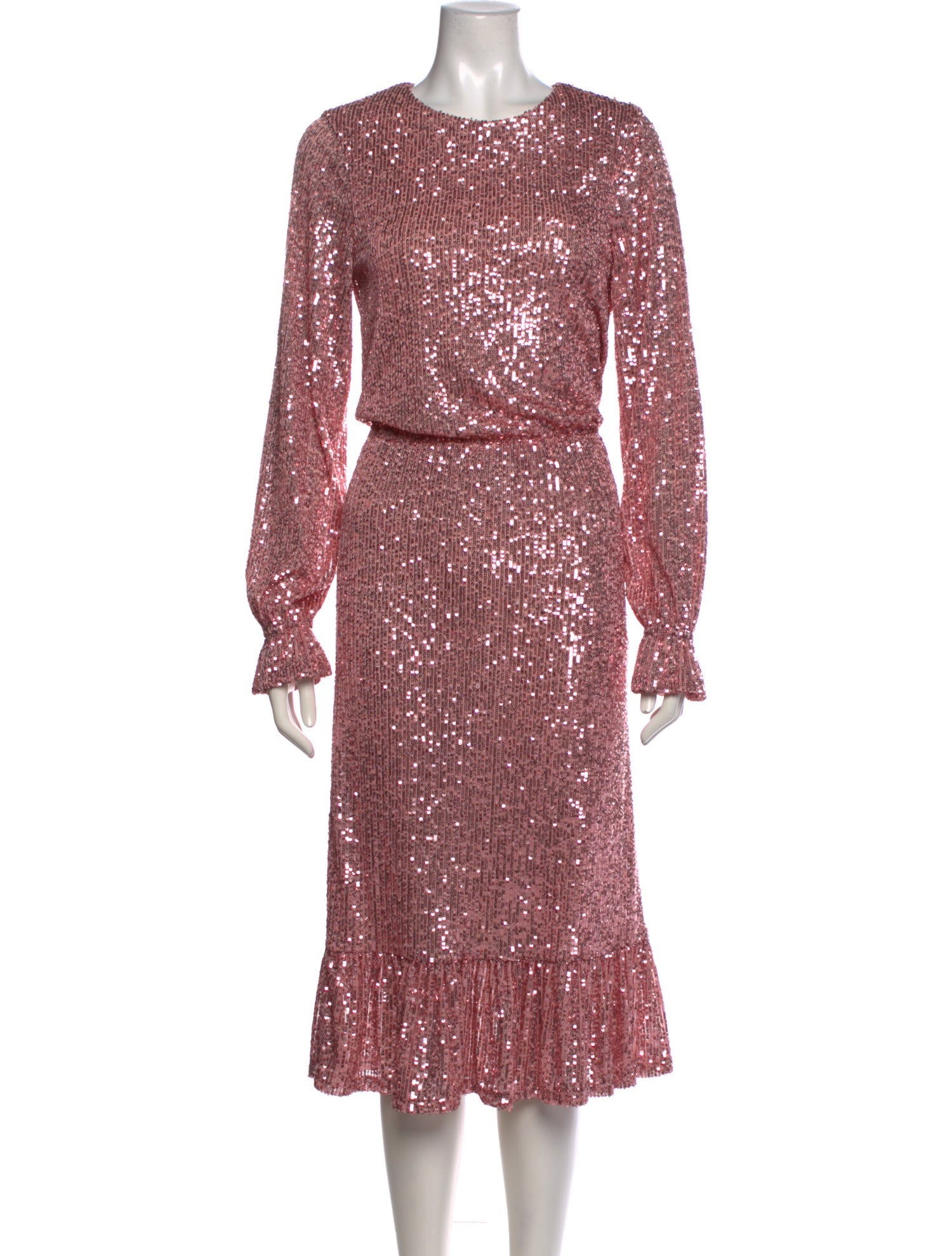 Be Blumarine Scoop Neck Midi Length Dress w/ Tags