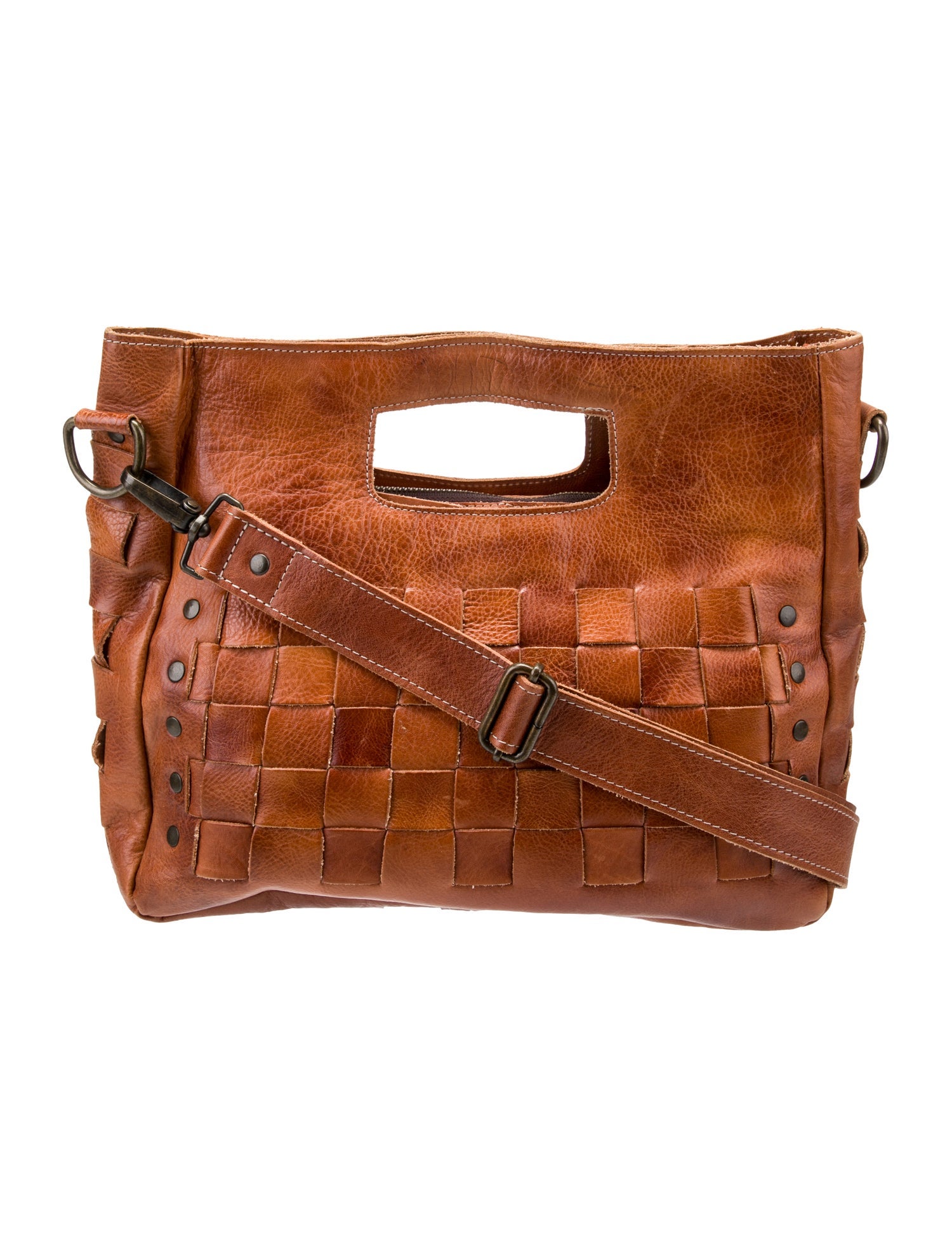 Bed Stu Leather Crossbody Bag