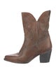 Bed Stu Leather Whipstitch Trim Western Boots