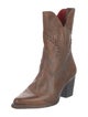 Bed Stu Leather Whipstitch Trim Western Boots