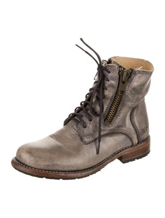 Bed Stu Leather Lace-Up Boots