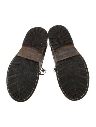 Bed Stu Leather Lace-Up Boots