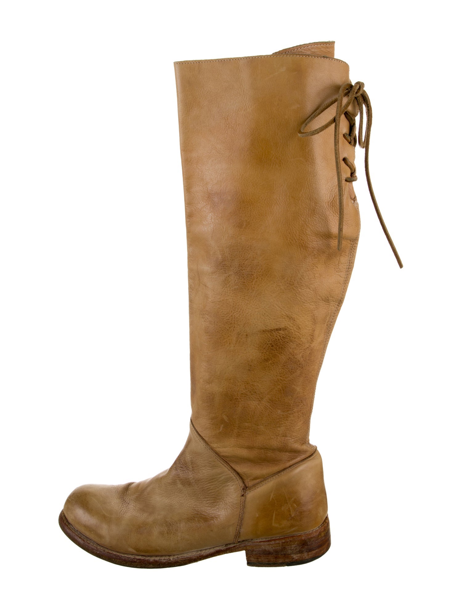 Bed Stu Leather Riding Boots