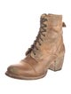 Bed Stu Leather Combat Boots