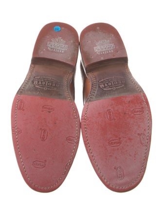 Bed Stu Leather Embroidered Accent Oxfords