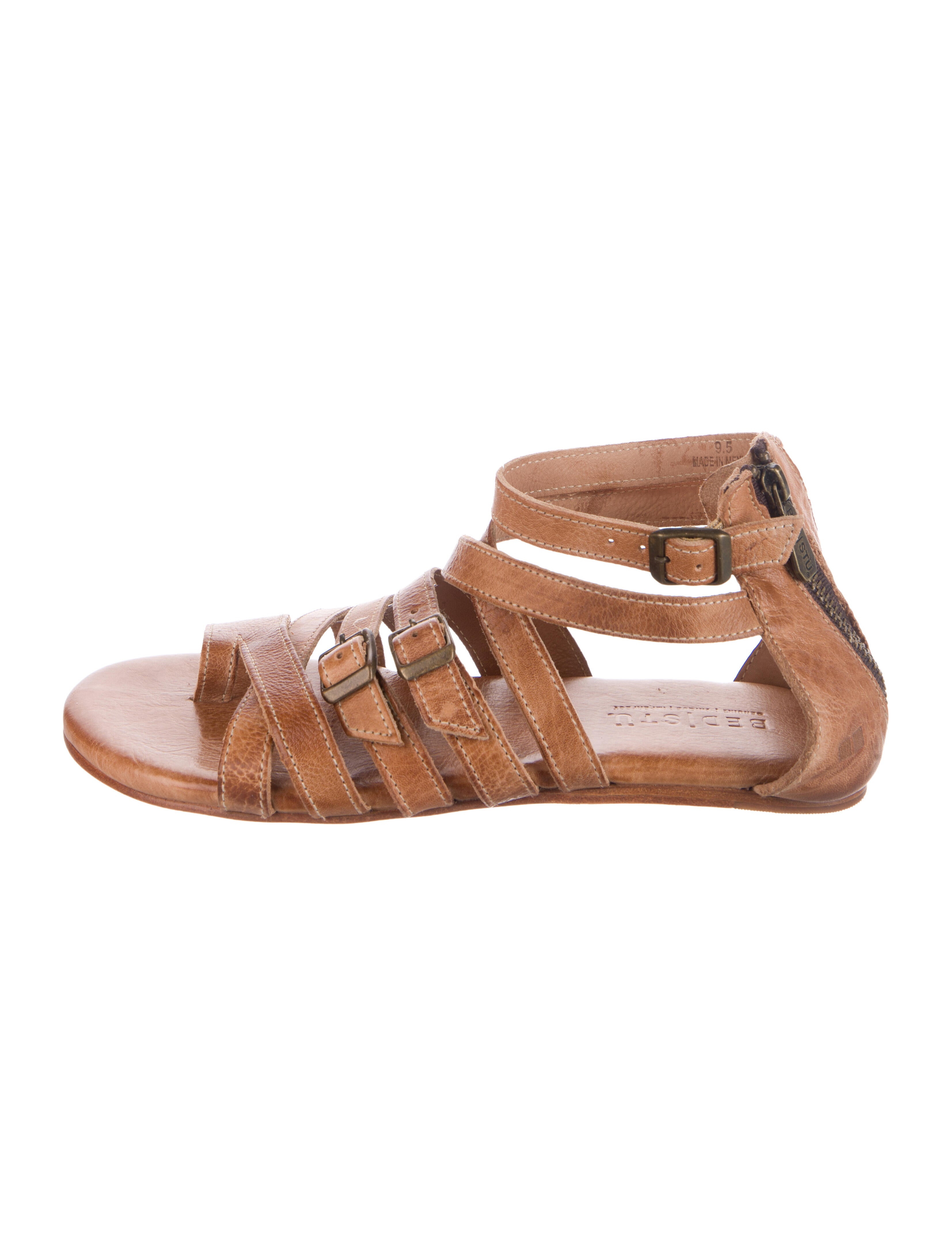 Bed Stu Leather Gladiator Sandals
