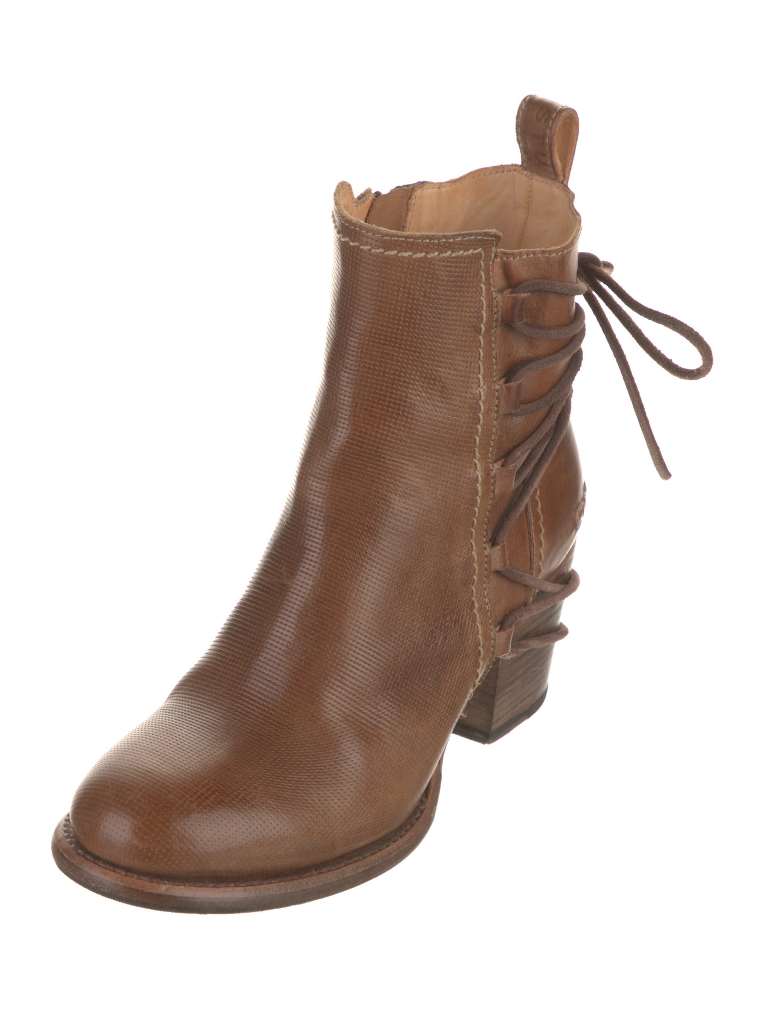 Bed Stu Leather Moto Boots