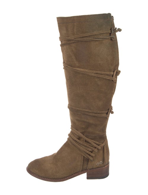 Bed Stu Suede Riding Boots