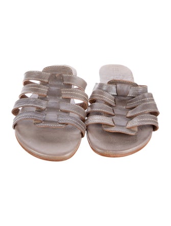 Bed Stu Leather Slides