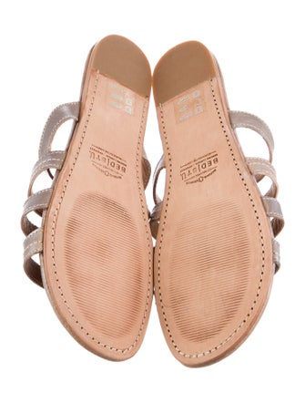 Bed Stu Leather Slides