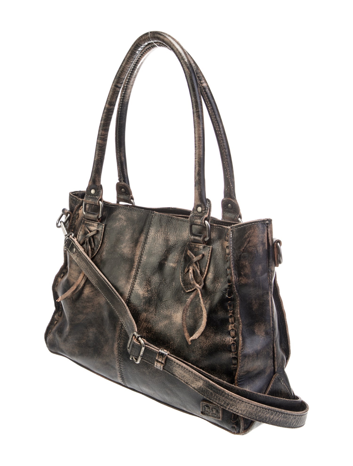 Bed Stu Leather Shoulder Bag