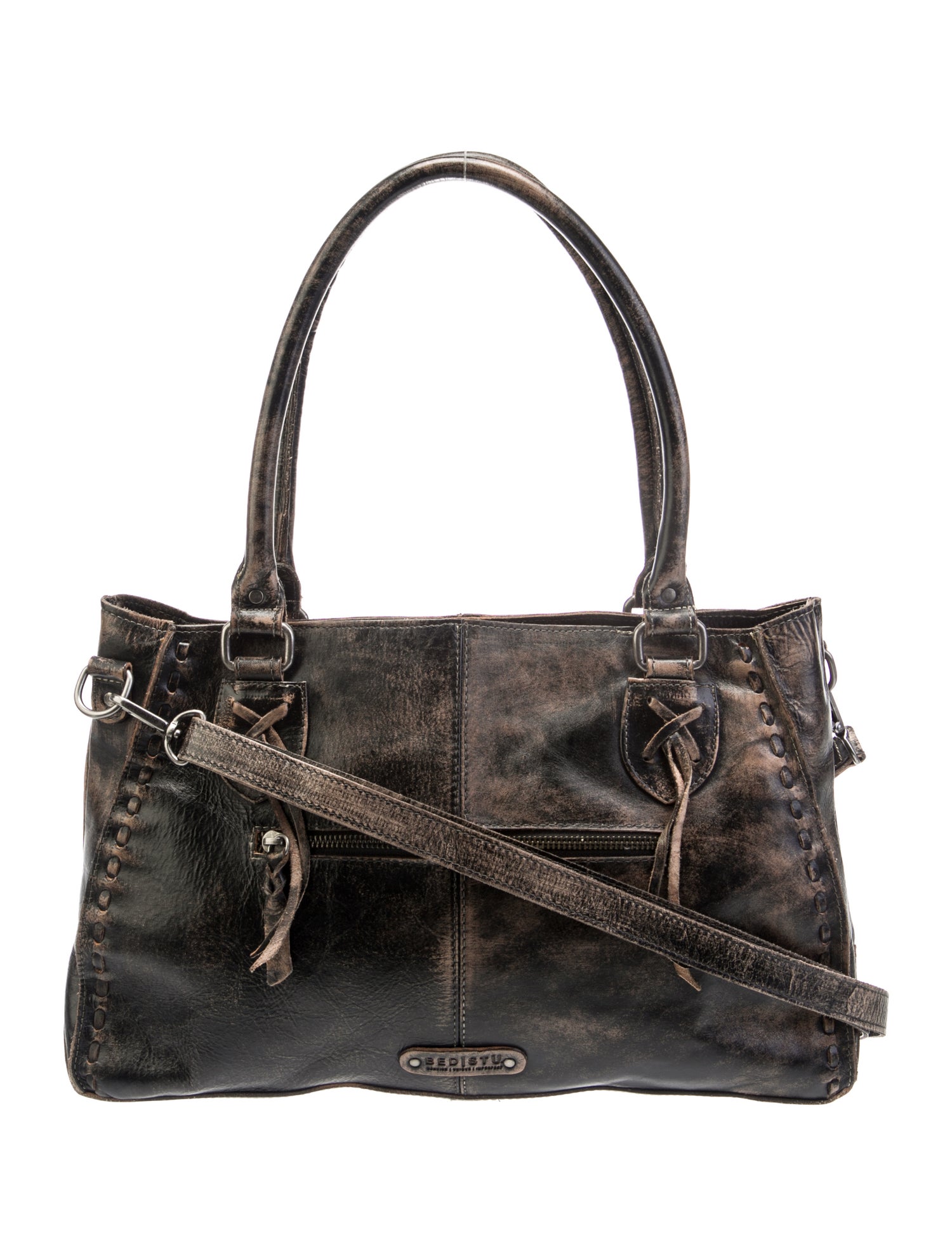Bed Stu Leather Shoulder Bag