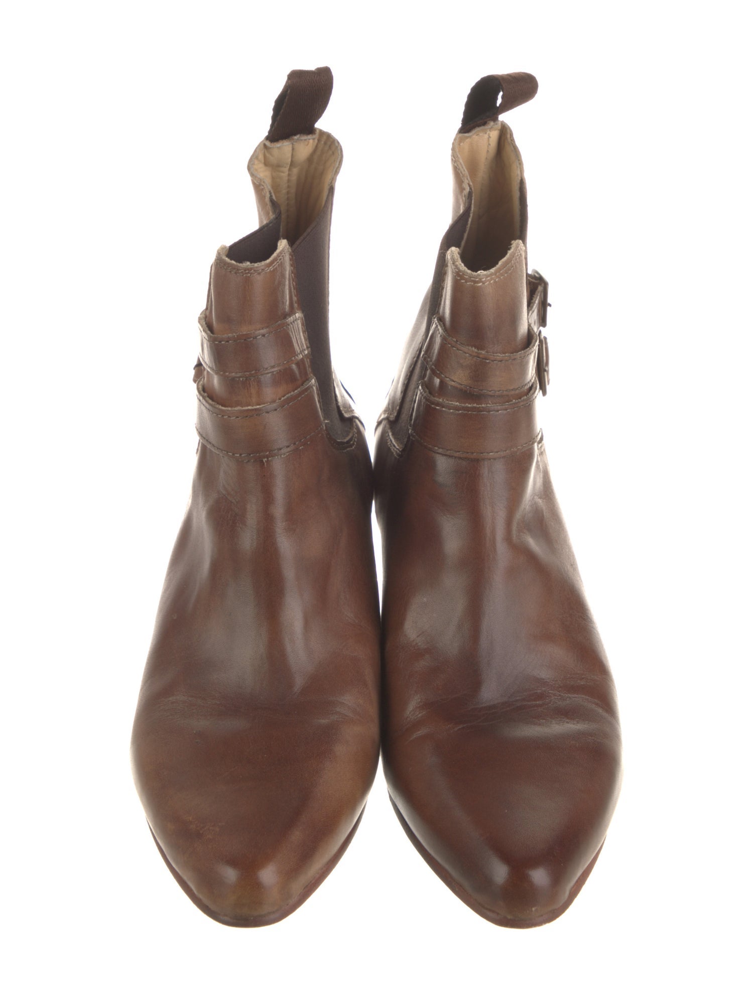 Bed Stu Leather Chelsea Boots