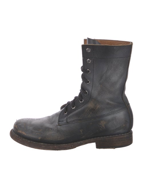 Bed Stu Leather Combat Boots