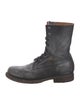 Bed Stu Leather Combat Boots