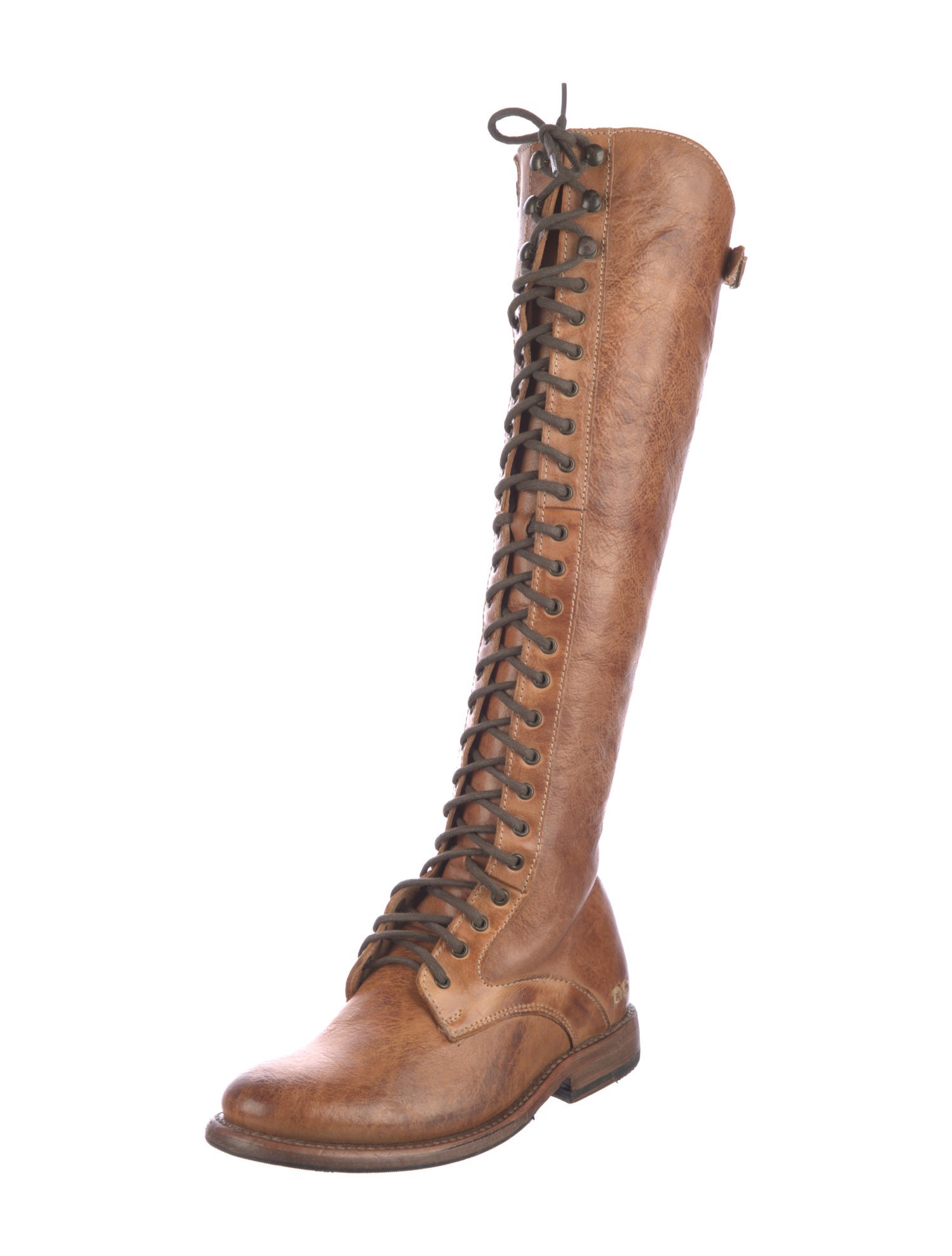 Bed Stu Leather Lace-Up Boots