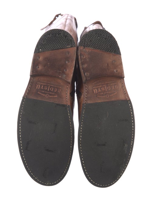 Bed Stu Leather Lace-Up Boots