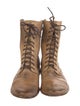 Bed Stu Leather Combat Boots