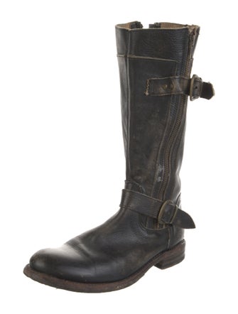 Bed Stu Leather Moto Boots