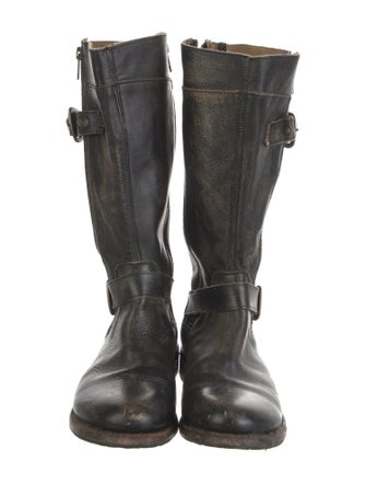Bed Stu Leather Moto Boots