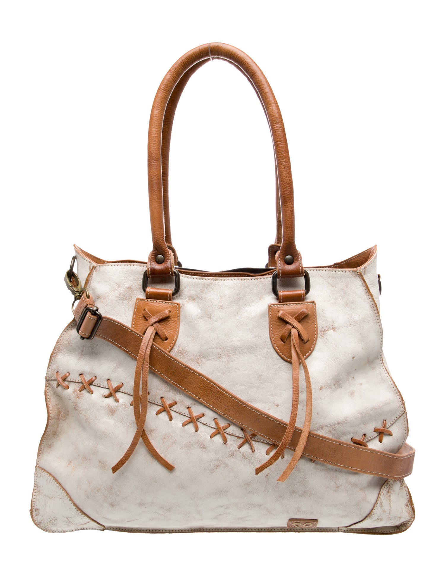 Bed Stu Leather Shoulder Bag