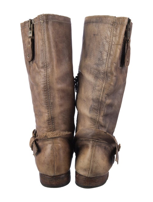 Bed Stu Leather Moto Boots