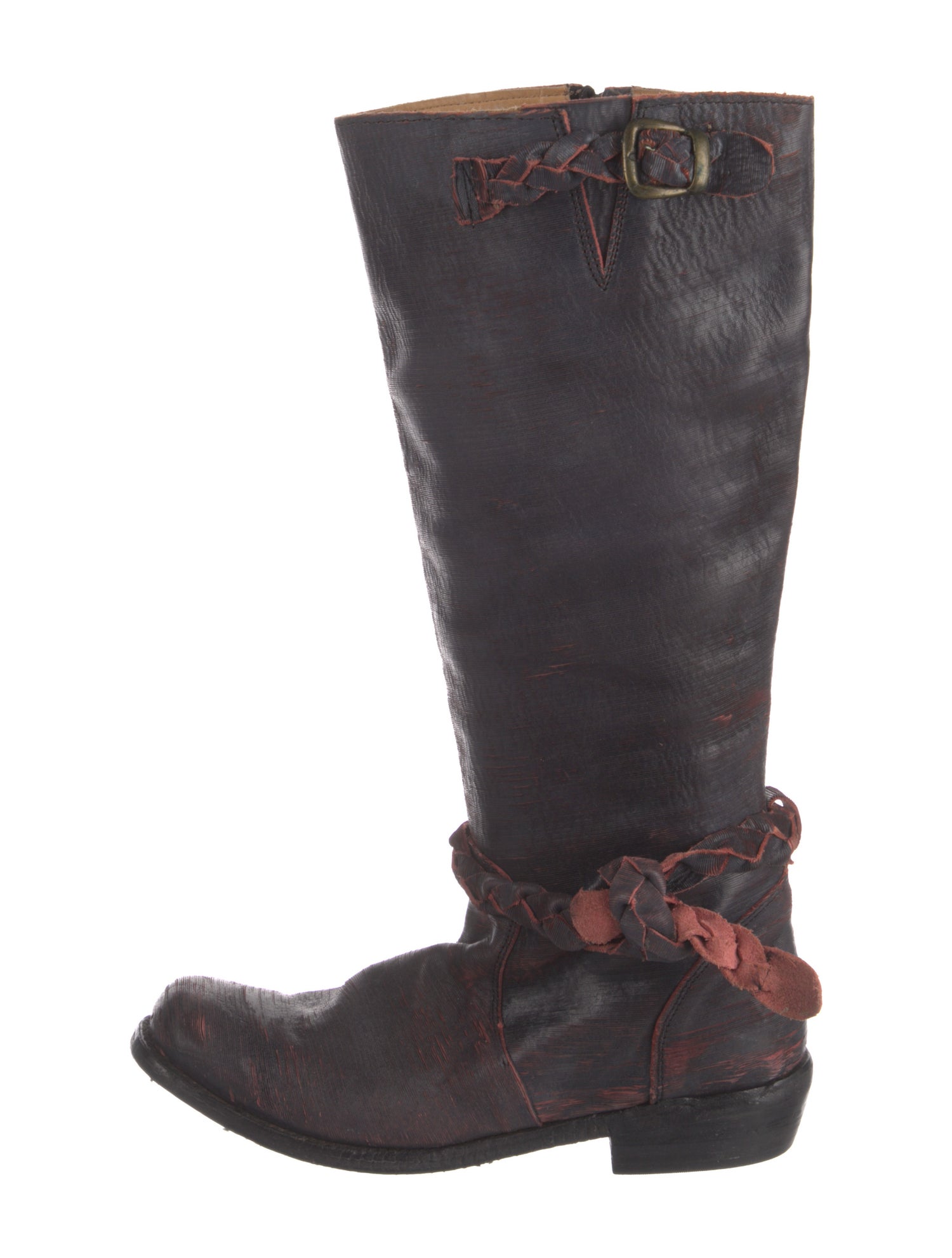 Bed Stu Leather Riding Boots