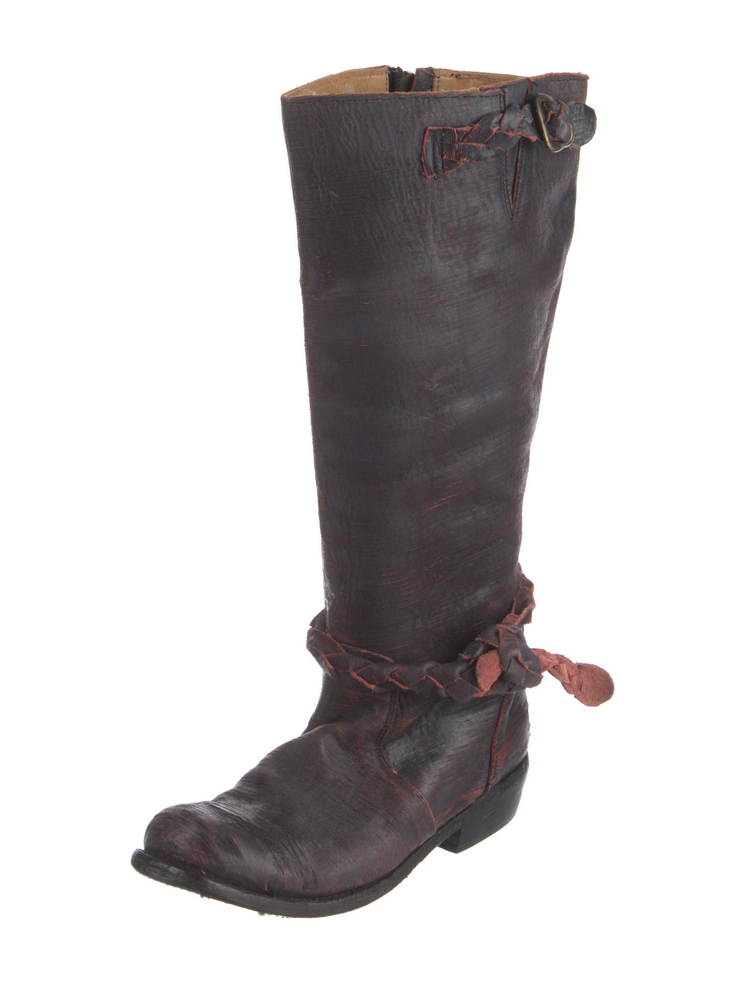 Bed Stu Leather Riding Boots