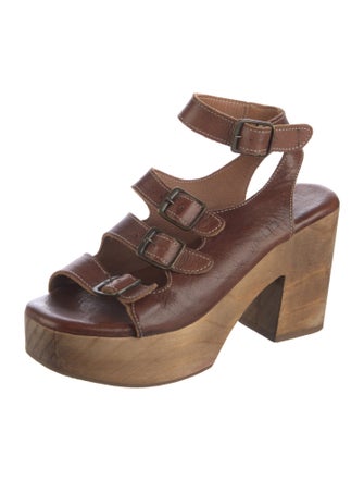 Bed Stu Leather Gladiator Sandals