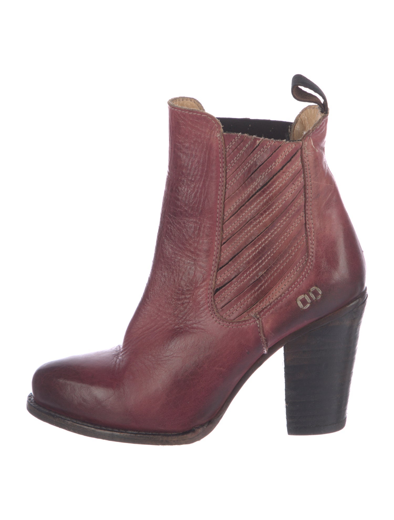 Bed Stu Leather Chelsea Boots