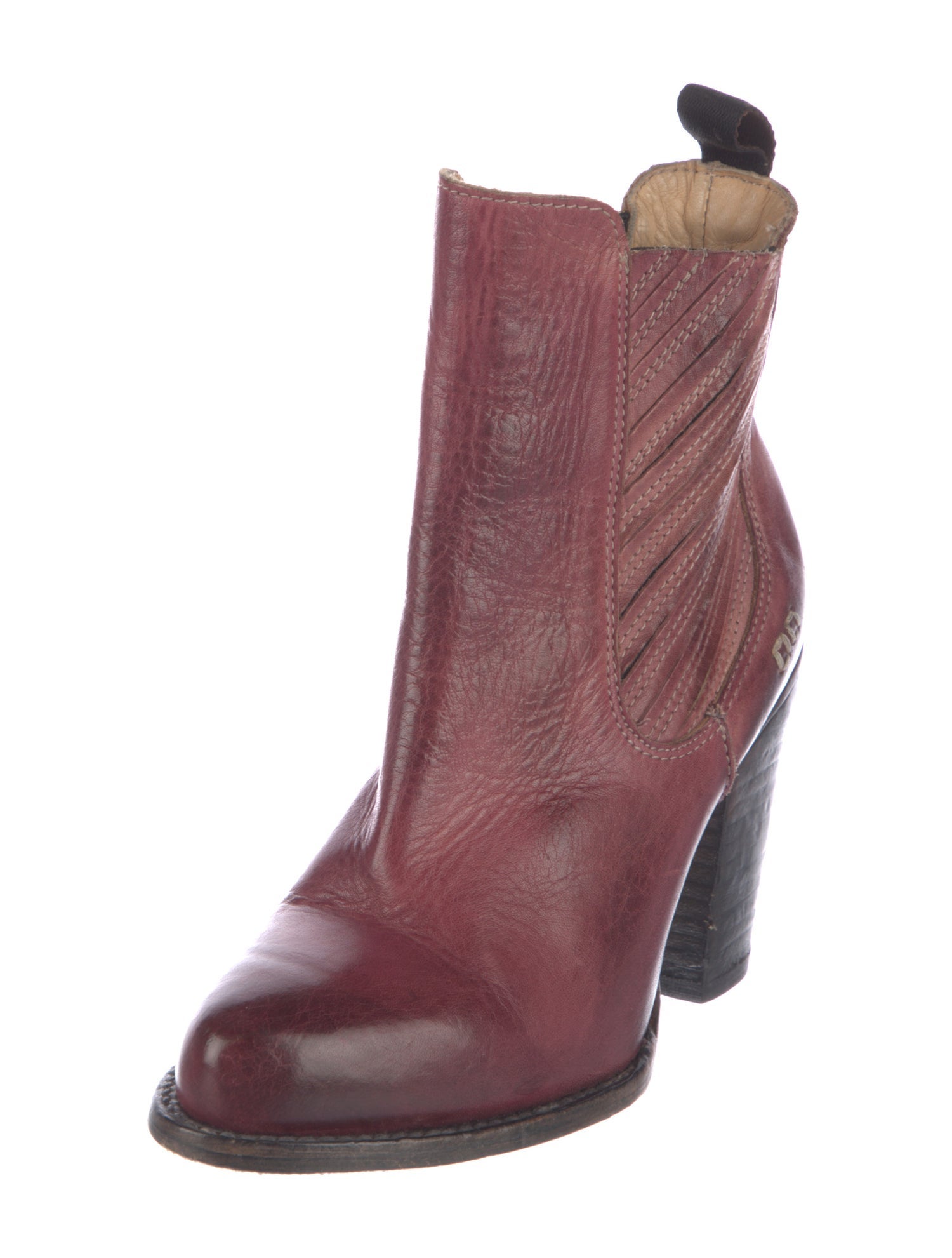 Bed Stu Leather Chelsea Boots