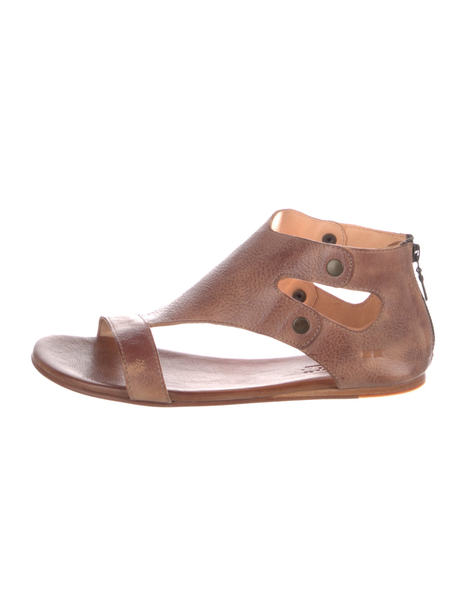 Bed Stu Leather Slingback Sandals