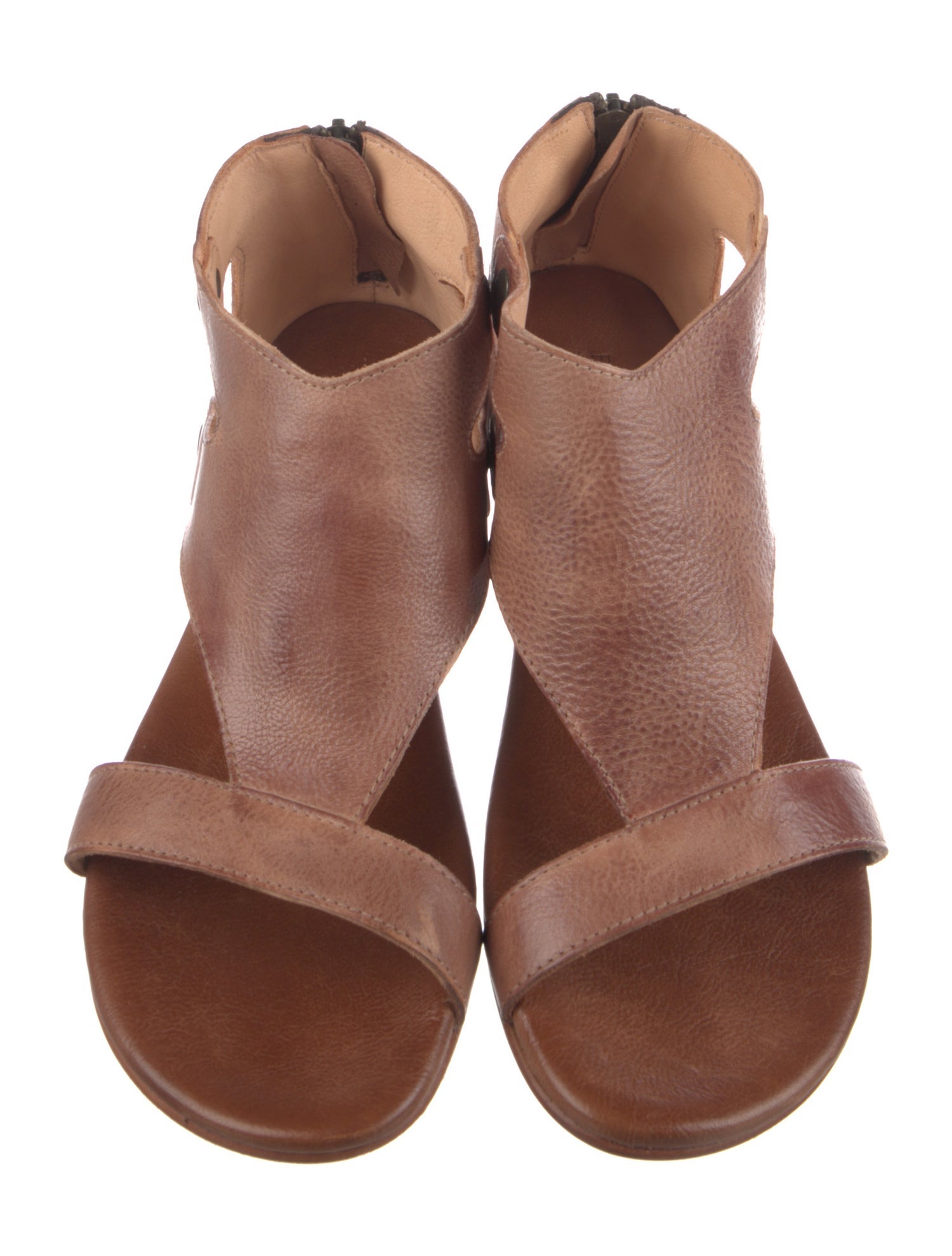 Bed Stu Leather Slingback Sandals