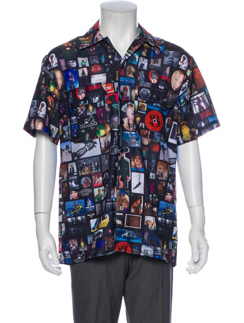 Beyoncé Printed Short Sleeve Shirt Black