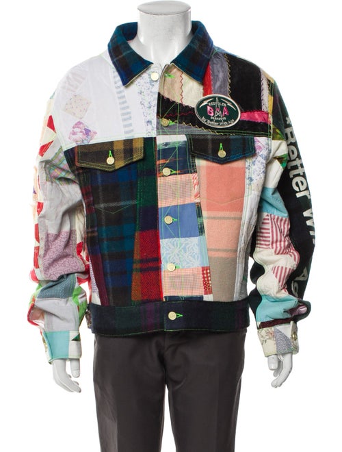 Better With Age Plaid Print Jacket