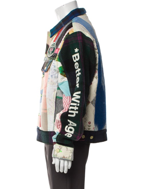 Better With Age Plaid Print Jacket