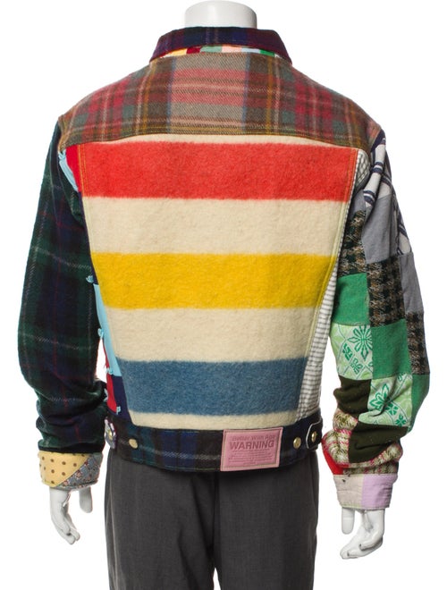 Better With Age Printed Denim Jacket