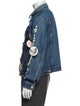 Better With Age Printed Denim Jacket