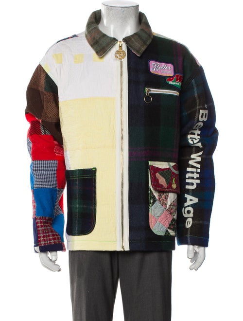 Better With Age Printed Denim Jacket