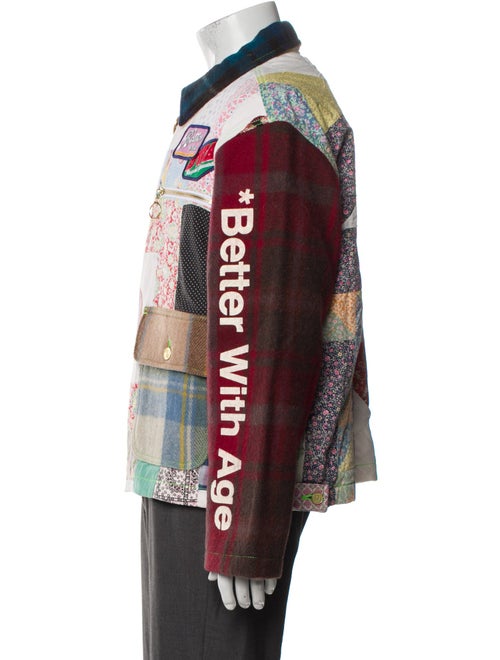 Better With Age Printed Denim Jacket