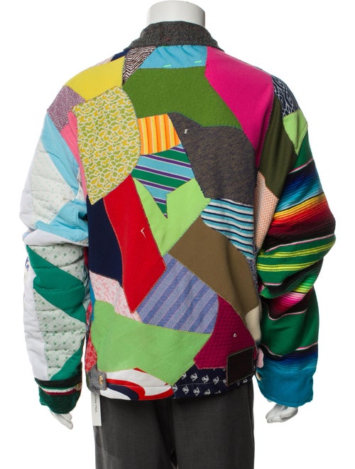 Better With Age Plaid Print Bomber Jacket