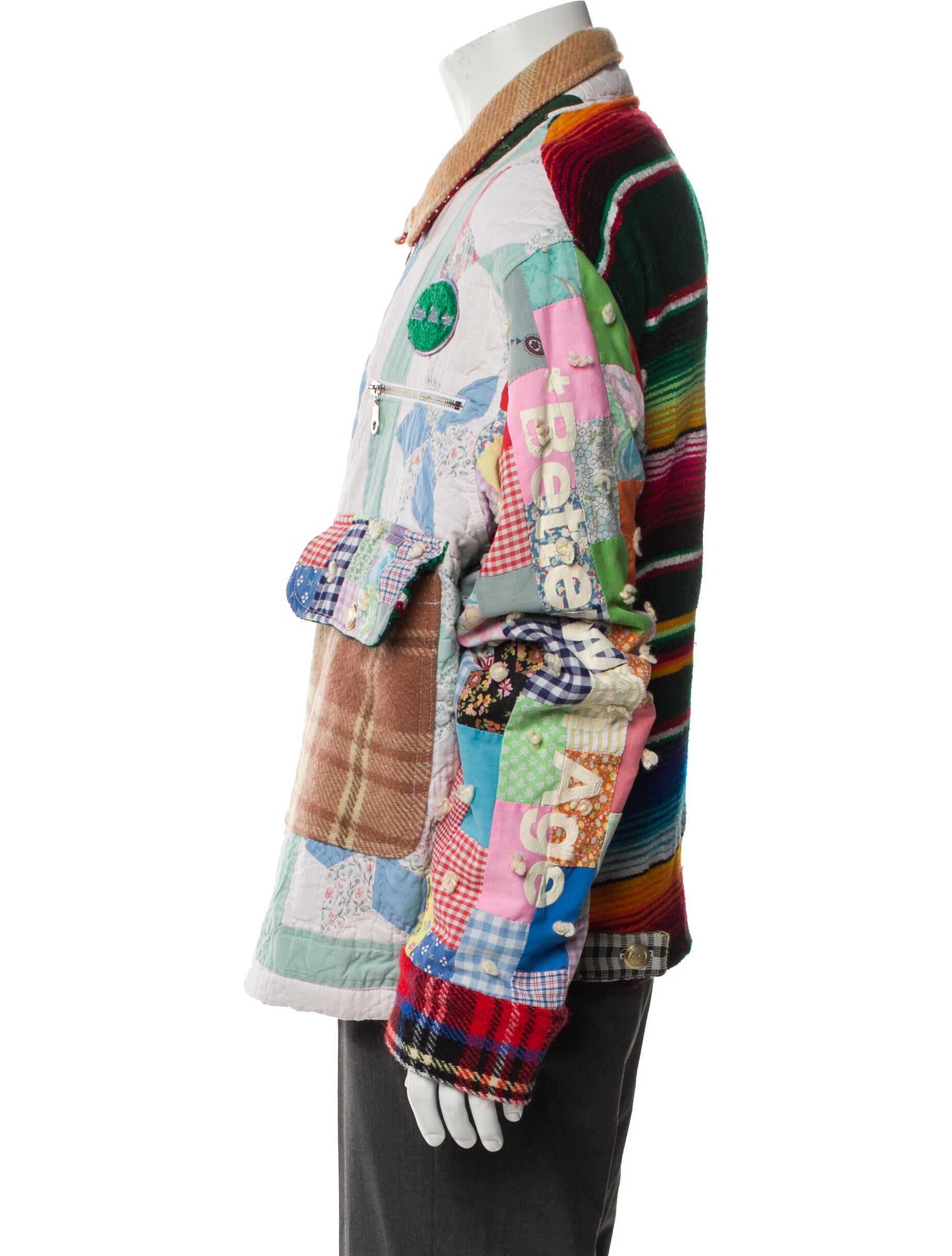 Better With Age Printed Denim Jacket